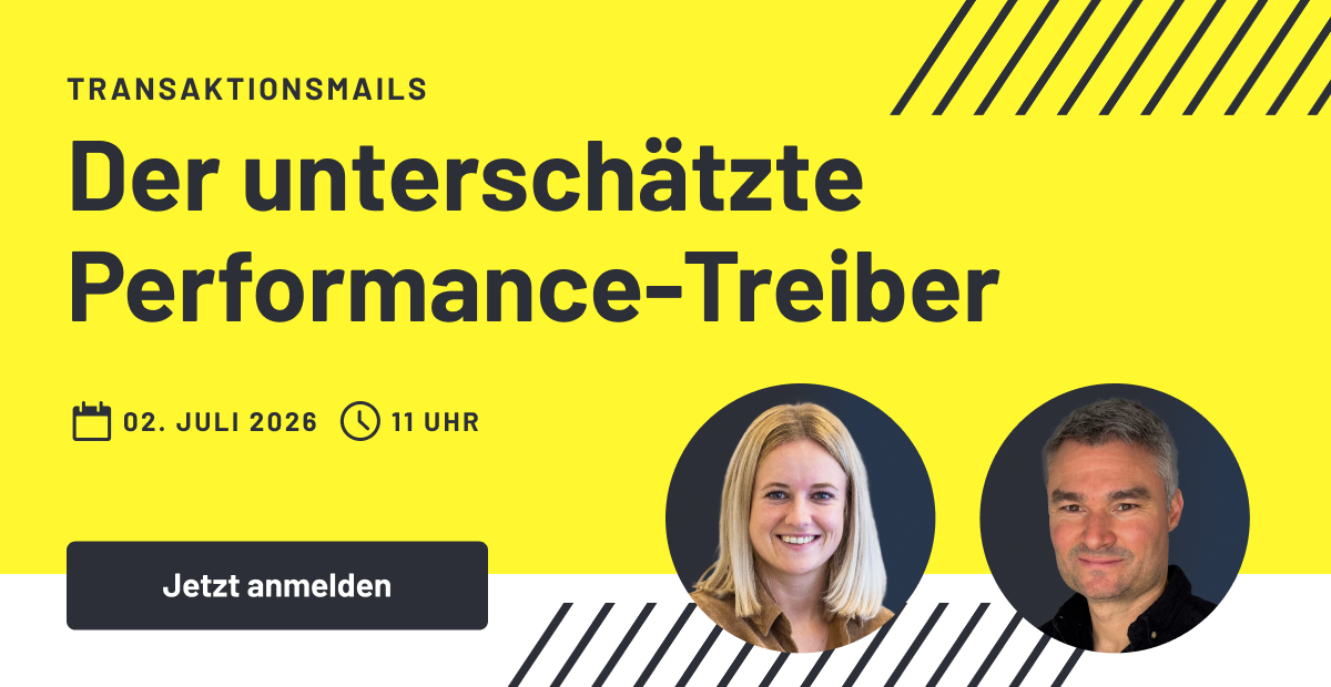 Transaktionsmails: Der unterschätzte Performance-Treiber