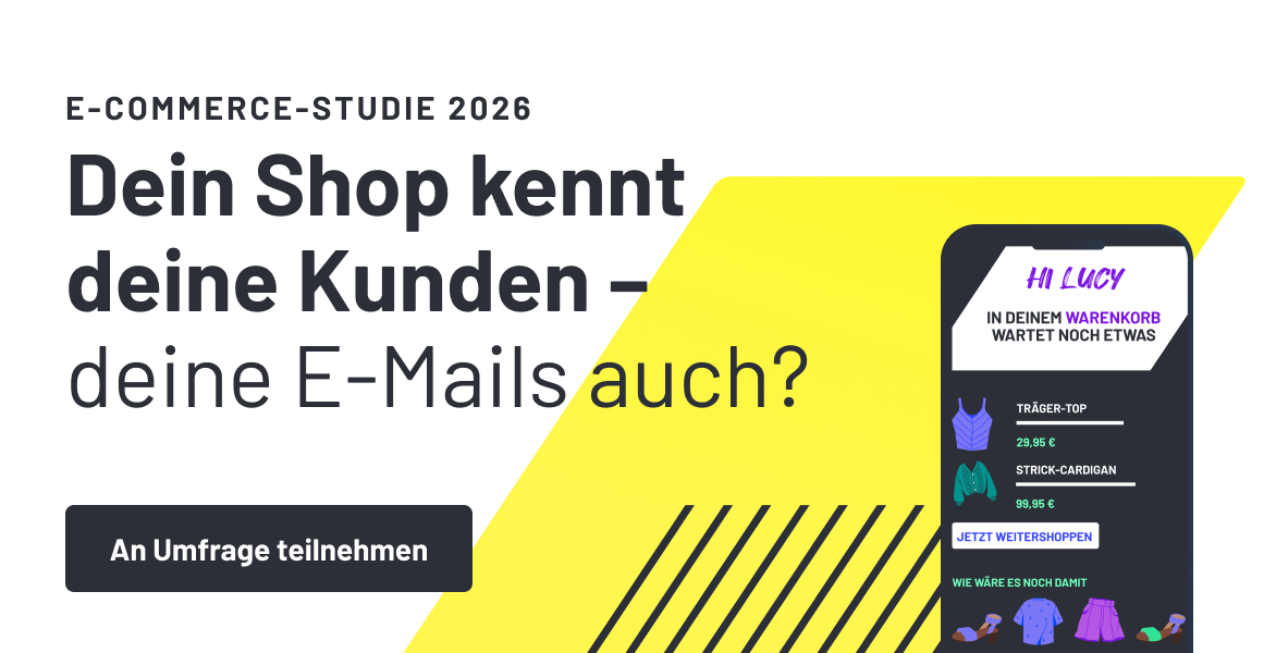 Umfrage: E-Commercer-Studie 2026