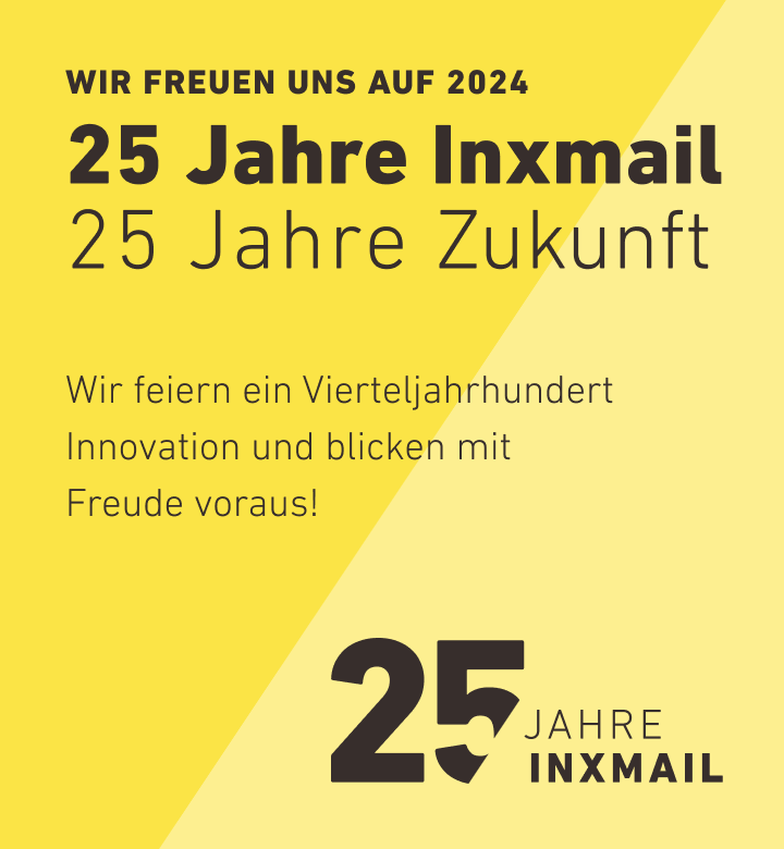 25 Jahre Inxmail
