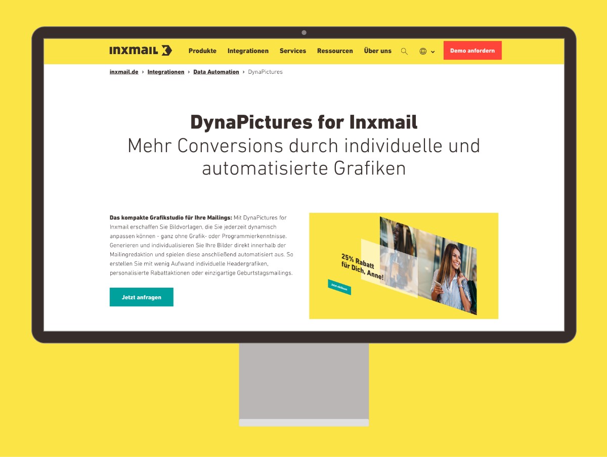 Landingpage DynaPictures