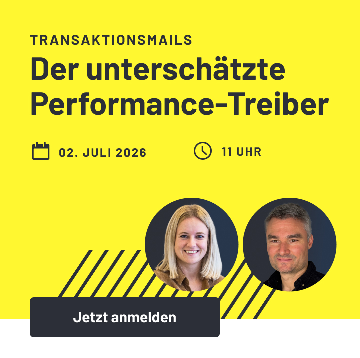 Transaktionsmails: Der unterschätzte Performance-Treiber