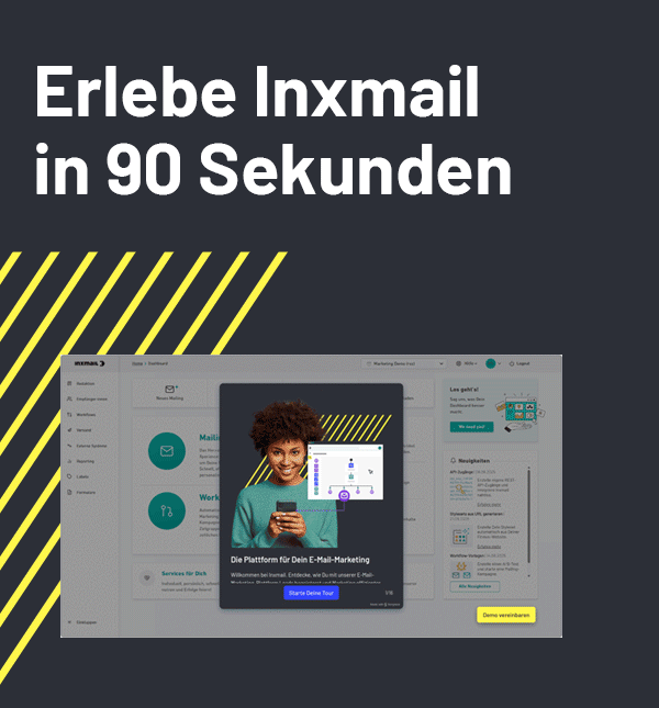 Inxmail Produkt-Demo