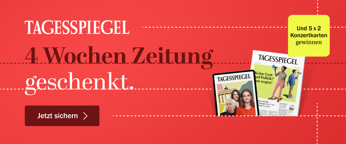 Banner Tagesspiegel