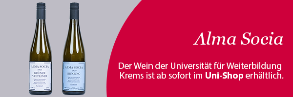 Imagebild zum Wein der Universität für Weiterbildung Krems