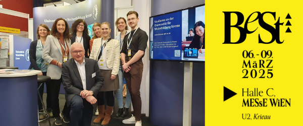 Beratungsteam am Stand der BeSt-Messe