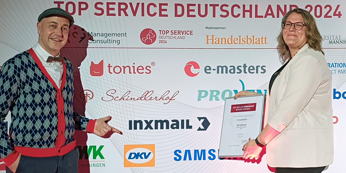 kununu zeichnet Inxmail als Top-Company aus