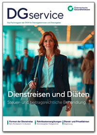 Die Titelseite des Leitfadens Dienstreisen und Diäten.