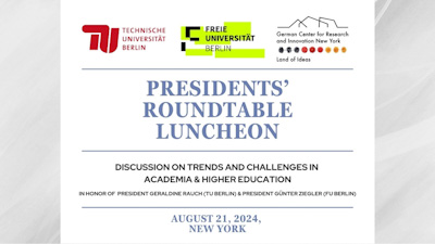 Event poster "Presidents' Roundtable Luncheon"