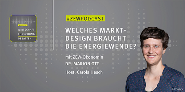 Podcast zu "Welches Marktdesign braucht die Energiewende?"