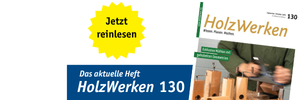 HolzWerken Aktuelle Ausgabe - Header