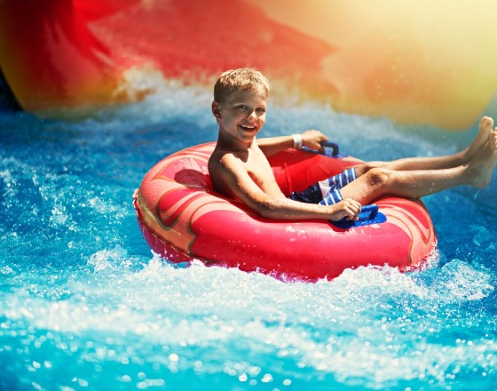 Hotels mit Wasserrutschen