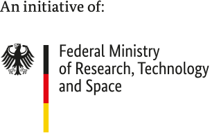Logo of the Federal Ministry of Research, Technology and Space, leads to the home page