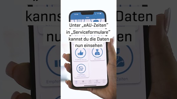 Krankmeldungen ServiceApp