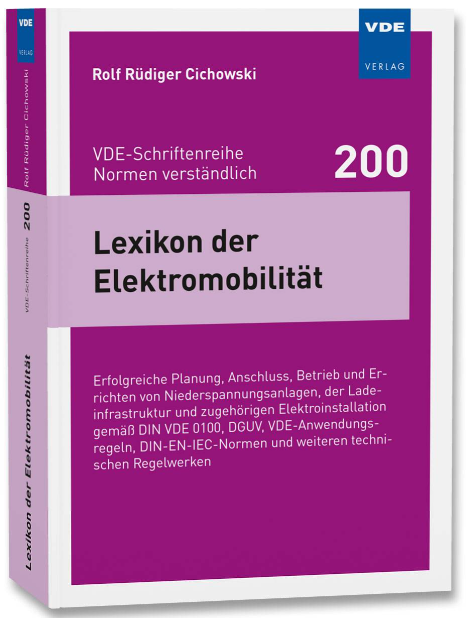 Titelcover des Fachbuchs Lexikon der Elektromobilität