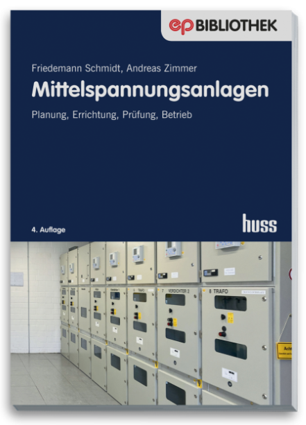 Titelcover des Fachbuchs Mittelspannungsanlagen