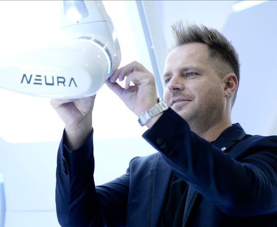 David Reger, CEO von NEURA Robotics