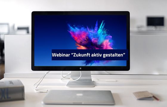 Webinar "Zukunft aktiv gestalten"
