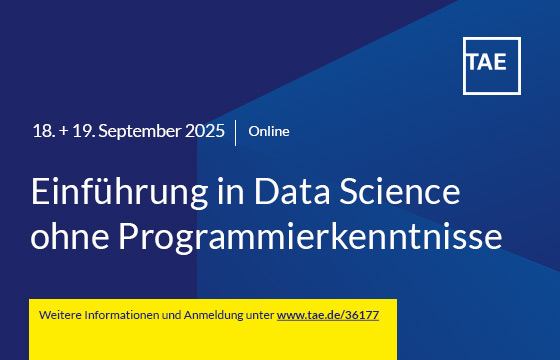 Einführung in Data Science ohne Programmierkenntnisse