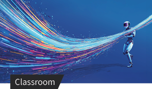 Digitale Datenströme und Künstliche Intelligenz im Einsatz in einer modernen Arbeitsumgebung