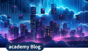 Symbolbild für den academy Blog zu Governance, Cloud-Strukturen und KI