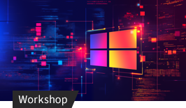 Keyvisual des Workshops: IT-Security: Künstliche Intelligenz für effiziente Verteidigungsstrategien
