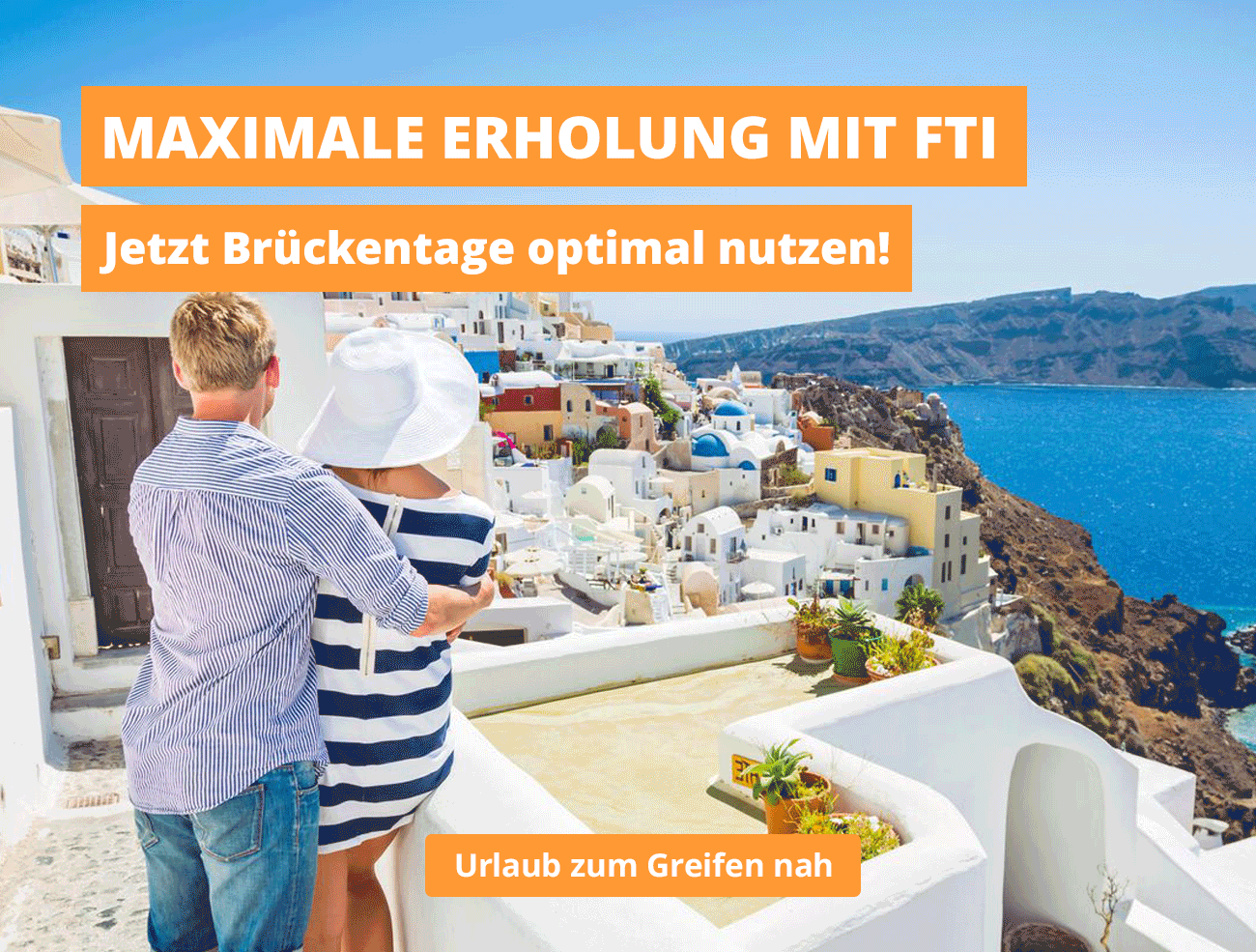 Mit FTI Brückentage planen und maximal Urlaub genießen!