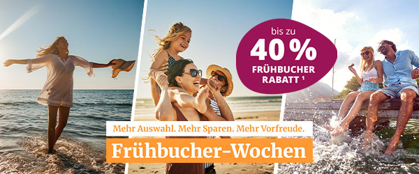 Frühbucher-Wochen