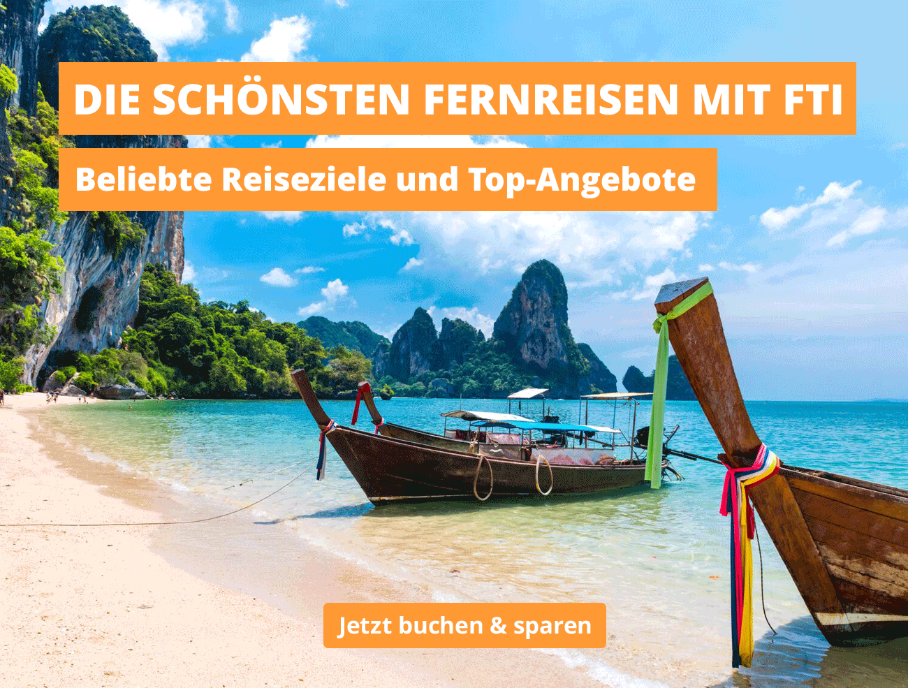 Fernreisen Angebote von FTI