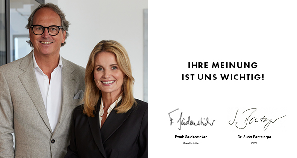 Ihre Meinung ist uns wichtig