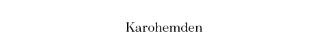 Karohemden
