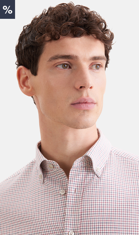 Shaped Flanellhemd Karo