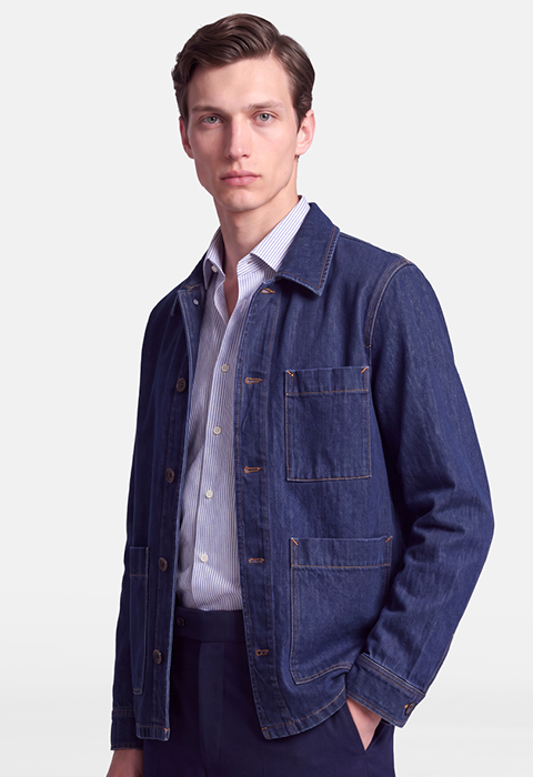 Regular Jacke Denim