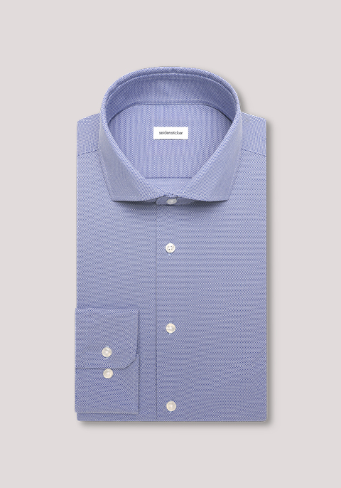 Slim Performance-Hemd Struktur