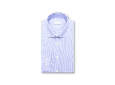 Regular Casual Hemd Gestreift