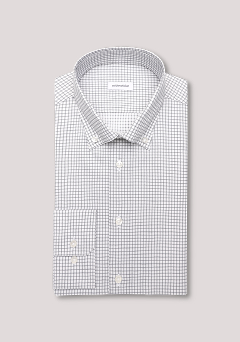 Slim Business Hemd Karo