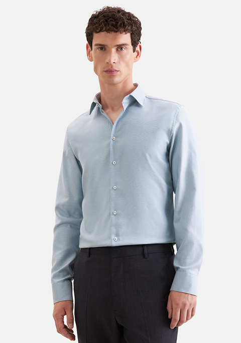 Slim Business Hemd Struktur