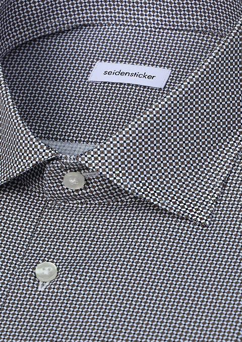 X-Slim Business Hemd Druck