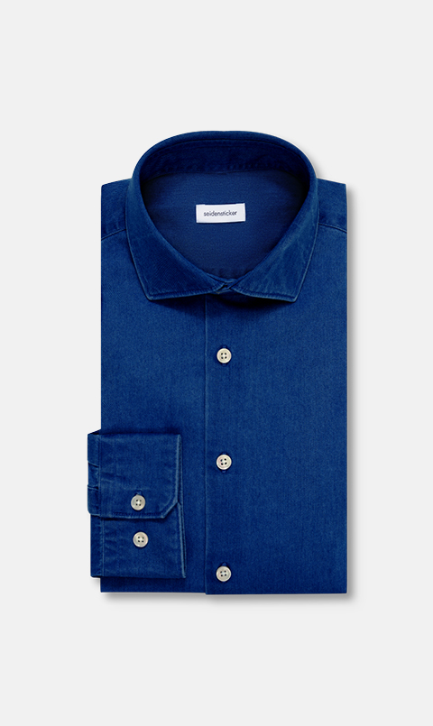 Shaped Denimhemd Denim