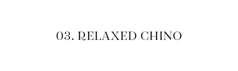 Relaxed Chino