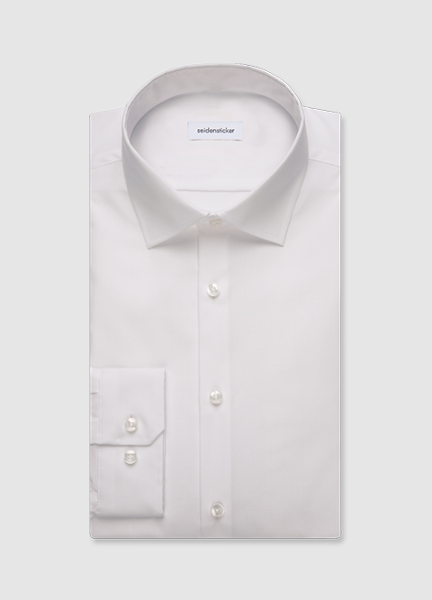 Shaped Business Hemd Uni