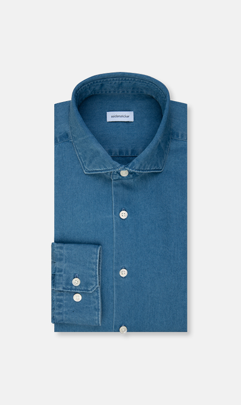 Regular Denimhemd Denim