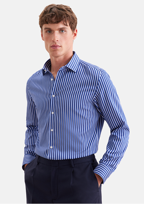 Slim Business Hemd Gestreift