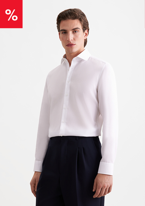 X-Slim Business Hemd Struktur