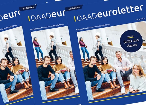 Cover der 78. Ausgabe des DAADeuroletters.