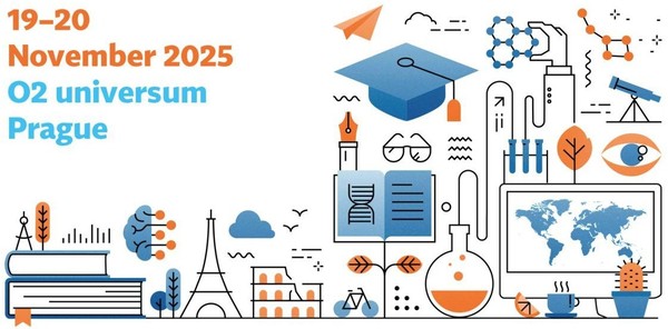 Banner zur Ankündigung der CEEDUCON 2025, der größten internationalen Bildungsmesse Mitteleuropas, am 19. und 20. November in Prag.